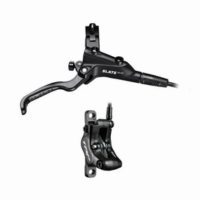 TRP Slate EVO Disc Brake and Lever - Rear, Hydraulic, Post Mount , Black