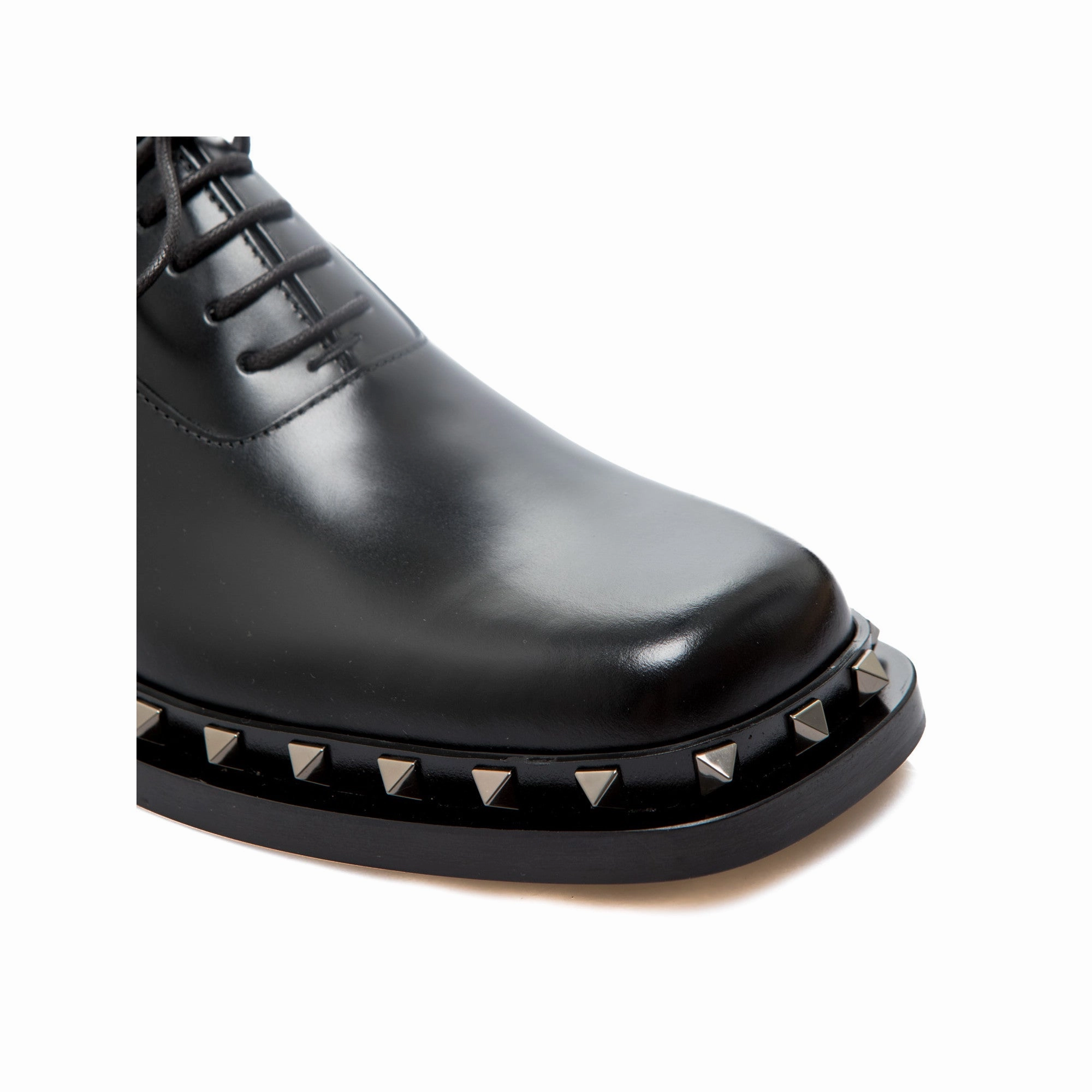 Valentino Garavani Derby Rock Black