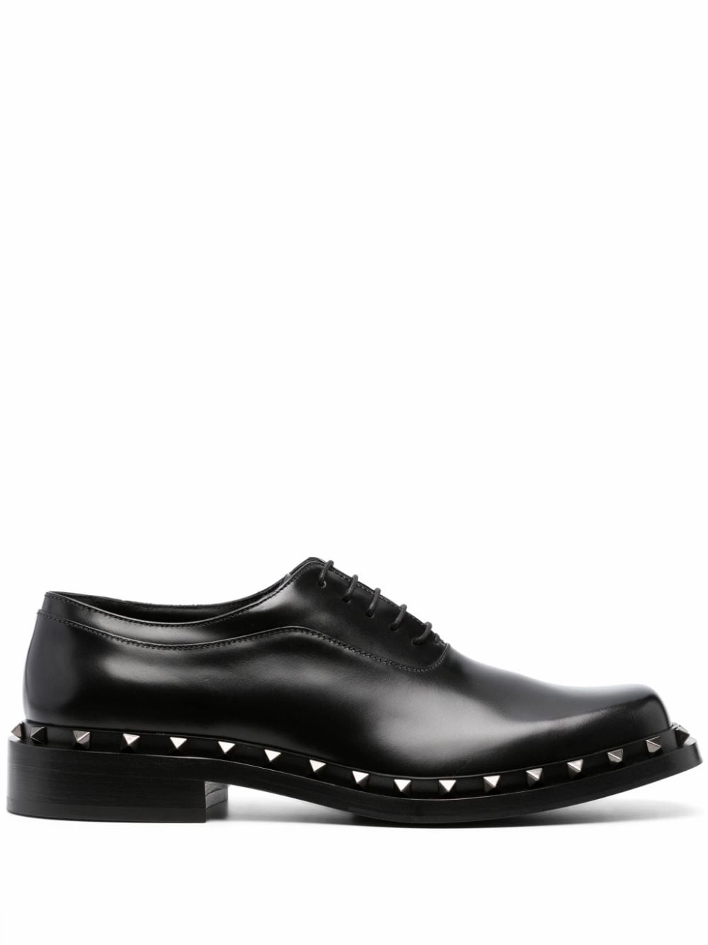 Valentino Garavani Derby Rock Black