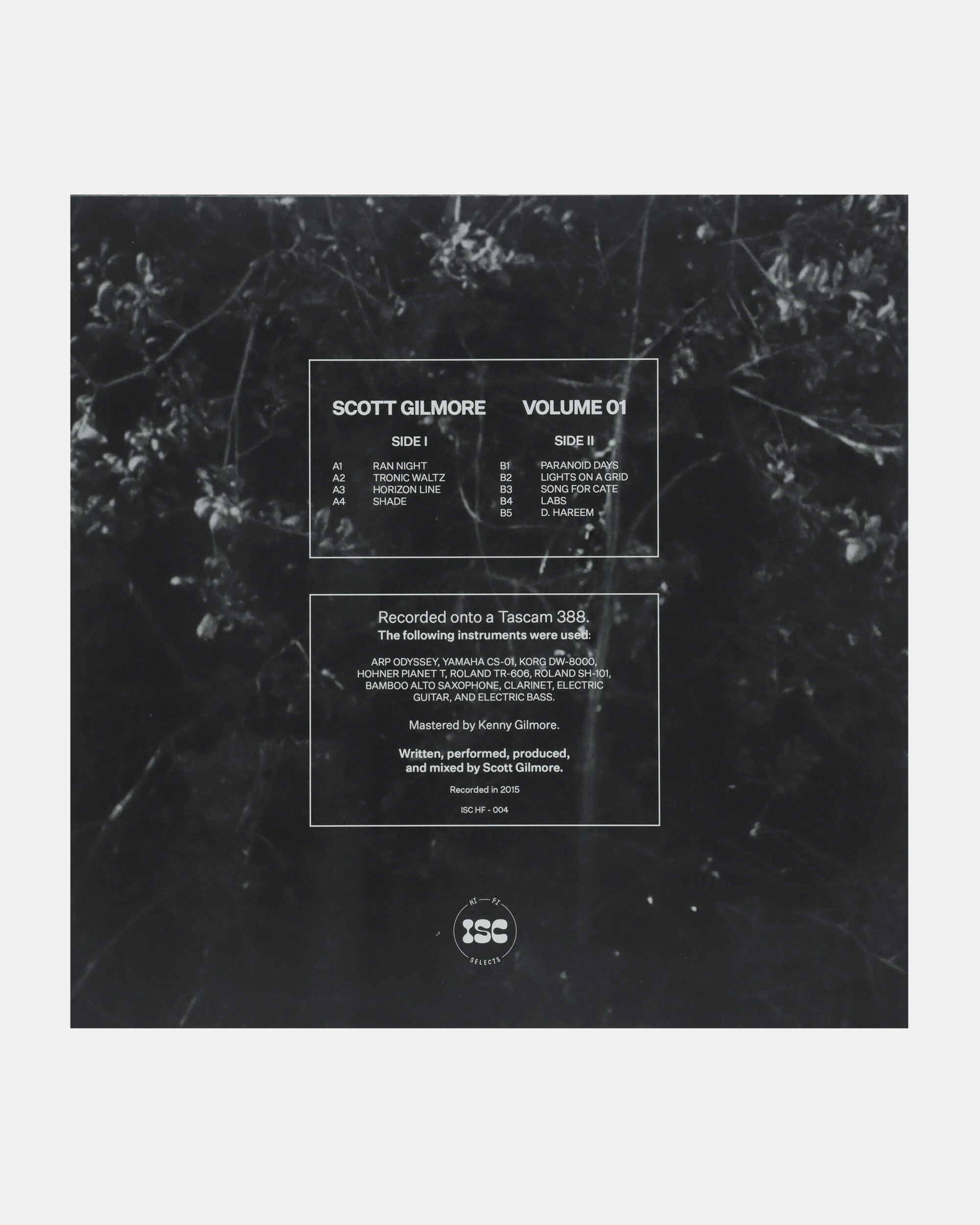 Volume 01 -  Scott Gilmore Vinyl