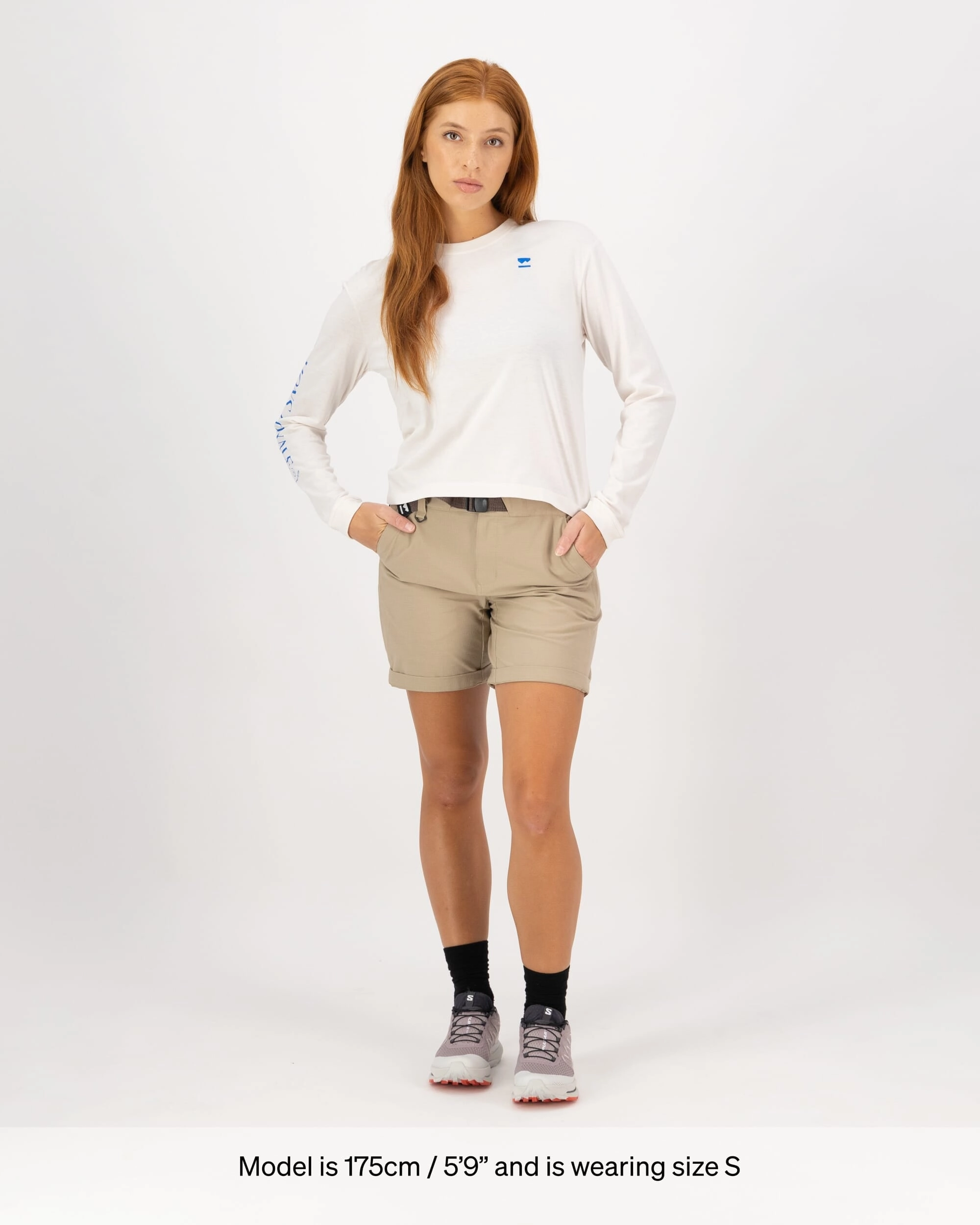 Yonder Merino Organic Cotton Long Sleeve - Vintage White