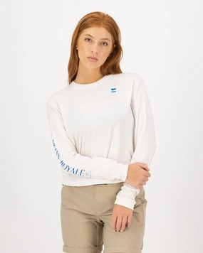Yonder Merino Organic Cotton Long Sleeve - Vintage White